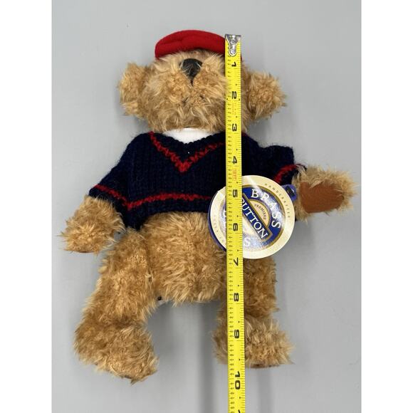 Brass Button Collectibles Premier Tully Bear Of Joy 10” Fully Jointed - Picture 4 of 10